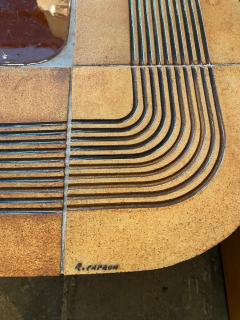 Roger Capron Ceramic Coffee Table Mambo Roger Capron France early 1970s - 3139223