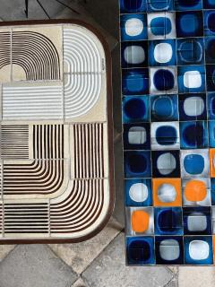 Roger Capron Ceramic Coffee Table Plan te by Roger Capron France 1960s - 4754030