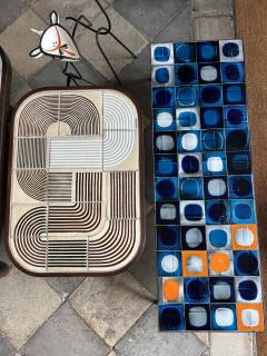Roger Capron Ceramic Coffee Table Plan te by Roger Capron France 1960s - 4754031