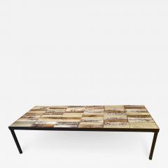 Roger Capron Ceramic Coffee Table Vallauris France 1960s - 2162294
