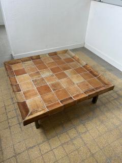 Roger Capron Ceramic Coffee Table by Roger Capron France Circa 1960s - 4312887