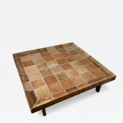 Roger Capron Ceramic Coffee Table by Roger Capron France Circa 1960s - 4319237