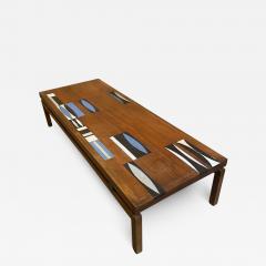 Roger Capron Ceramic Coffee Table by Roger Capron Vallauris France 1950s - 2823000