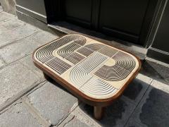 Roger Capron Ceramic Coffee table by Roger Capron France 1960s - 4105712