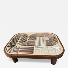Roger Capron Ceramic Coffee table by Roger Capron France 1960s - 4105813