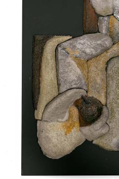 Roger Capron Ceramic Figural Wall Sculpture France 1990s - 1295447