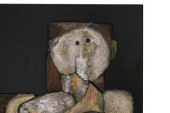 Roger Capron Ceramic Figural Wall Sculpture France 1990s - 1295449
