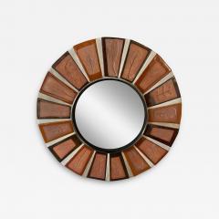 Roger Capron Ceramic Mirror by Roger Capron Vallauris France 1970s - 3149751