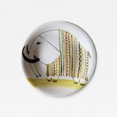 Roger Capron Ceramic Plate by Roger Capron France 1950s - 3224531