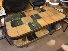 Roger Capron Ceramic Shogun coffee table by Roger Capron Vallauris 1970s - 4312433