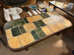 Roger Capron Ceramic Shogun coffee table by Roger Capron Vallauris 1970s - 4312439