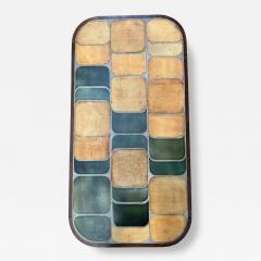 Roger Capron Ceramic Shogun coffee table by Roger Capron Vallauris 1970s - 4319223