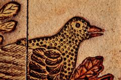 Roger Capron Ceramic Tile Panel in Three Parts attrb to Jacqueline Hubin for Roger Capron - 4467363