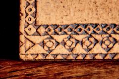 Roger Capron Ceramic Tile with Frog Motive by Roger Capron - 4467384