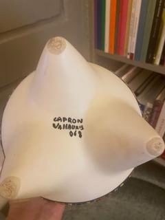 Roger Capron Ceramic Vase Molaire by Roger Capron Vallauris France 1953 65 - 2772667