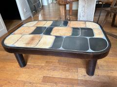 Roger Capron Ceramic coffee table Shogun by Roger Capron France 1960s - 3621504