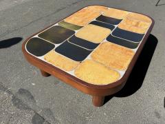 Roger Capron Ceramic coffee table Shogun by Roger Capron France 1960s - 4100008