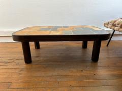 Roger Capron Ceramic coffee table Shogun by Roger Capron France 1960s - 4363569