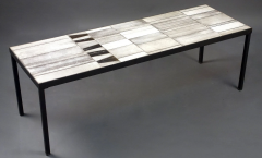 Roger Capron Ceramic coffee table Vallauris France 1960s - 2081005