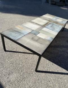 Roger Capron Ceramic coffee table Vallauris France 1960s - 2479210