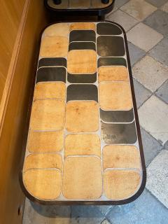 Roger Capron Ceramic coffee table model Shogun Vallauris France early 1970s  - 2201096