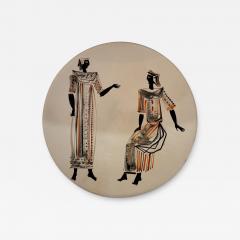 Roger Capron Ceramic plate by Roger Capron Vallauris France 1960s - 3504495
