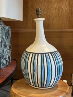 Roger Capron Ceramic table lamp by Roger Capron France 1960s - 4754656