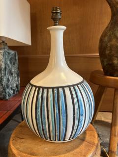 Roger Capron Ceramic table lamp by Roger Capron France 1960s - 4754657