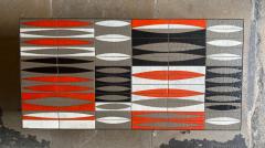 Roger Capron Coffee Table Navettes Vallauris France 1960s - 2606330