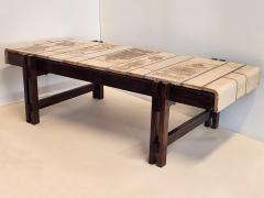 Roger Capron Coffee Table with Ceramic Tiles by Roger Capron - 3058205