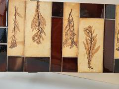 Roger Capron Coffee Table with Terra Cotta Garrigue and Brown Tiles by Roger Capron 1970s - 3178755