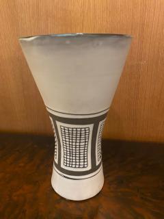 Roger Capron Diabolo Ceramic Vase Vallauris France 1960s - 2542286