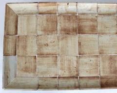 Roger Capron FRENCH 1970S CERAMIC TILE COFFEE TABLE MODEL CUVETTE WARM TANS AND BROWN - 3488251