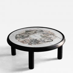 Roger Capron Figurative Ceramic Coffee Table by Roger Capron France 1960s - 4759613