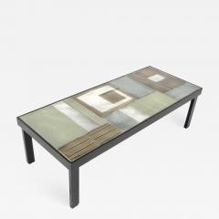 Roger Capron French Ceramic Artist Roger Capron Ceramic Tile Coffee Table - 698649