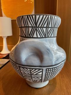 Roger Capron Large ceramic vase Vallauris France 1950s - 2080974
