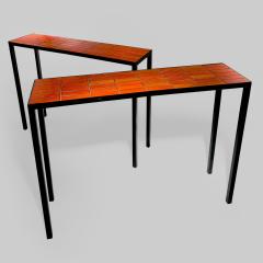 Roger Capron Pair of Console Tables - 4697797