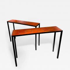 Roger Capron Pair of Console Tables - 4697798