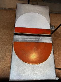 Roger Capron Pair of coffee tables side tables France 1960s - 3322392