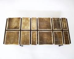 Roger Capron ROGER CAPRON FRENCH 1970S CERAMIC TILE COFFEE TABLE MODEL ALOUETTE - 3181190