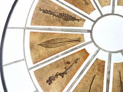 Roger Capron ROGER CAPRON FRENCH CERAMIC COFFEE TABLE WITH LEAF DECORATIONS MODEL PAMONA - 4518655