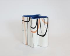 Roger Capron ROGER CAPRON TREFLE CERAMIC VASE VALLAURIS FRANCE C1958 - 4437217