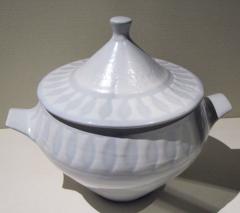 Roger Capron Rare large tureen by Roger Capron Vallauris circa 1960 - 915631