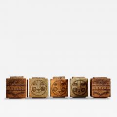 Roger Capron Roger Capron 1 of 5 Ceramic Tobacco jars France 1970s - 3591056