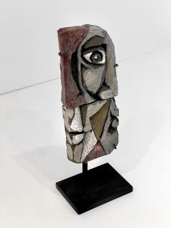 Roger Capron Roger Capron Abstract Ceramic Sculpture on Stand - 3101856