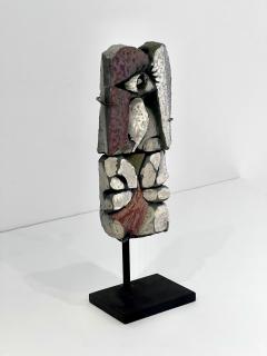 Roger Capron Roger Capron Abstract Ceramic Sculpture on Stand - 3101923