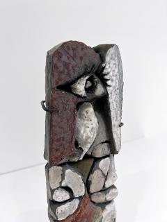 Roger Capron Roger Capron Abstract Ceramic Sculpture on Stand - 3101925