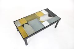 Roger Capron Roger Capron Abstract Design Ceramic Tile Coffee Table Vallauris - 2498037