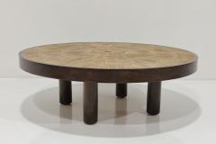 Roger Capron Roger Capron Coffee Table with Ceramic Tile Top - 3692514