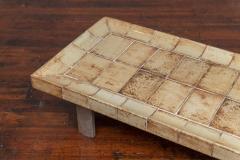 Roger Capron Roger Capron Cuvette Tile Top Coffee Table France - 2626686